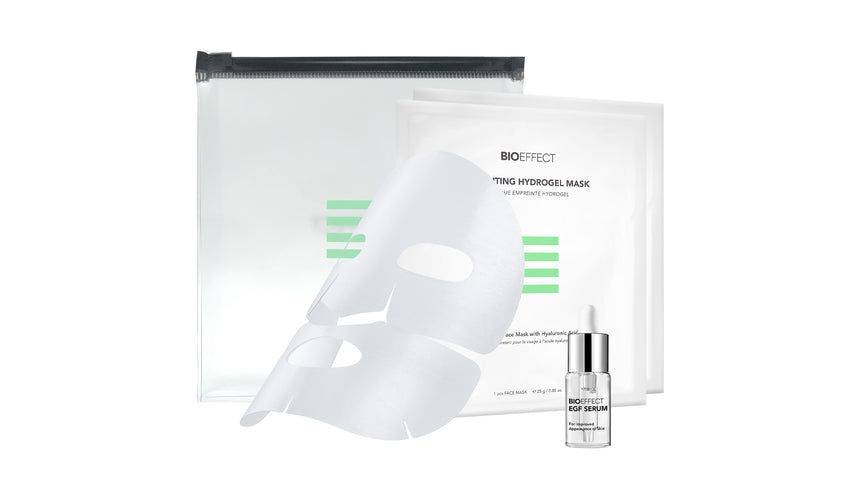 The Mór Card BIOEFFECT hydration set and mask