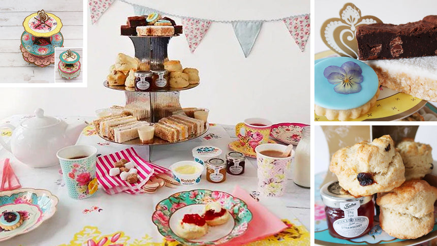 The Mór Card Brew and Bakes Deluxe Afternoon Tea