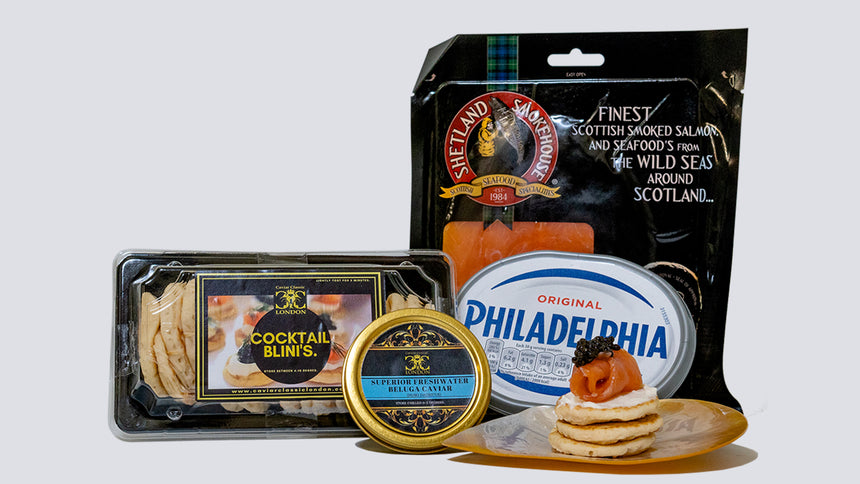 Caviar Party Packs by Caviar Classic London