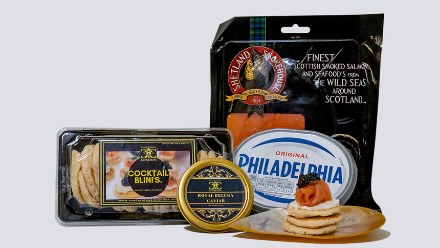 Caviar Party Packs by Caviar Classic London
