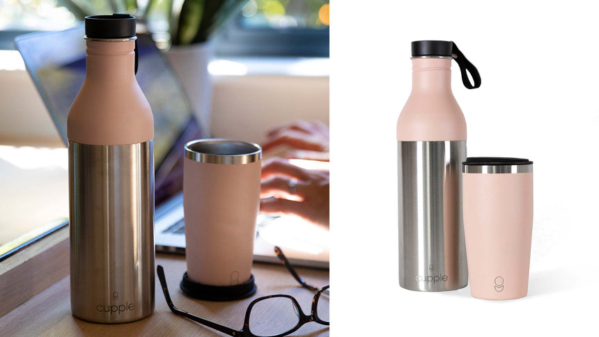 Reusable Bottle and Coffee Cup Bundles by Cupple