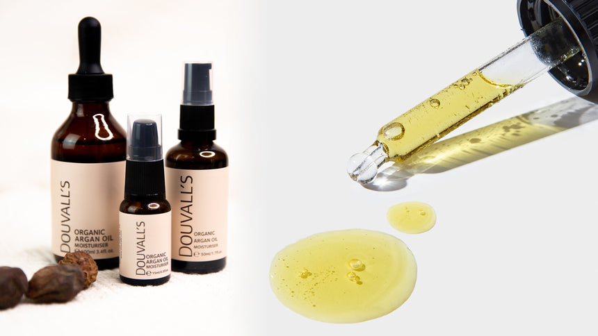 Organic Argan Oil Skincare by Douvall's
