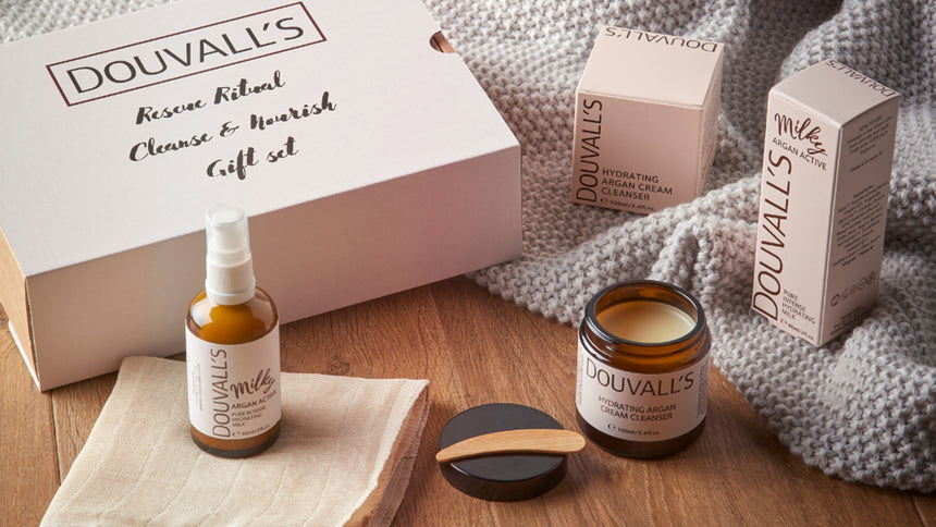Organic Argan Oil Skincare by Douvall's