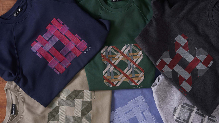 Designer Embroidered Sweater by DUO-HUE