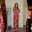 The Mór Card Fox & Taylor Boho Print PJ Set 