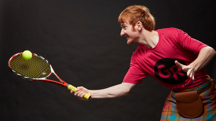 Tennis Lesson by Gavin Rumgay