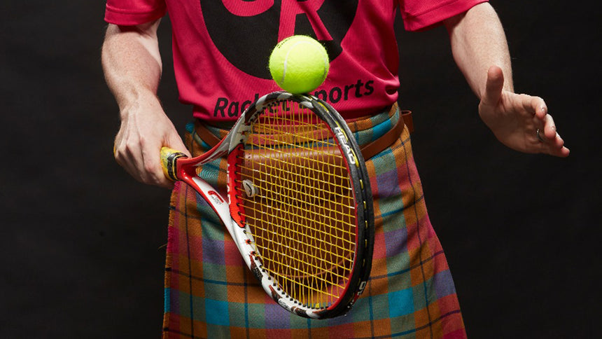 Tennis Lesson by Gavin Rumgay