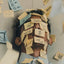 The Mór Card Mindset coaching sessions by Geoff Nicholson Face with Post-it notes