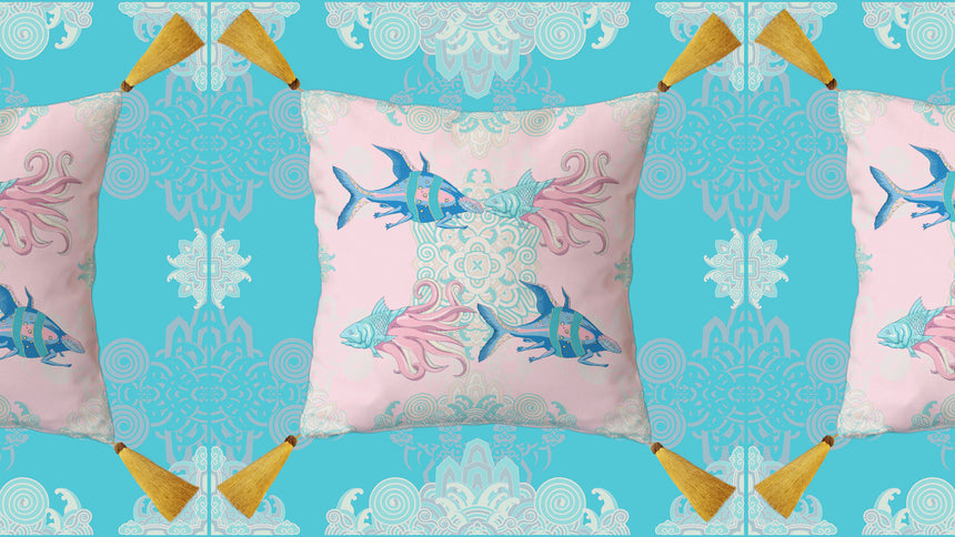 Hand-Designed Silks and Cushions by GuanAnAn