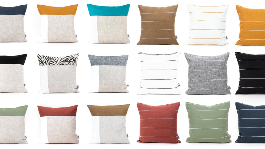 Cushion Covers and Luxury Linens by Linen and Stripes