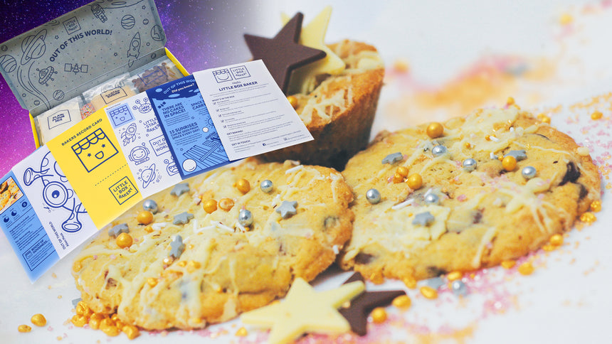 The Mór Card Little Box Bakery Space Rock Choc Chip Cookies 