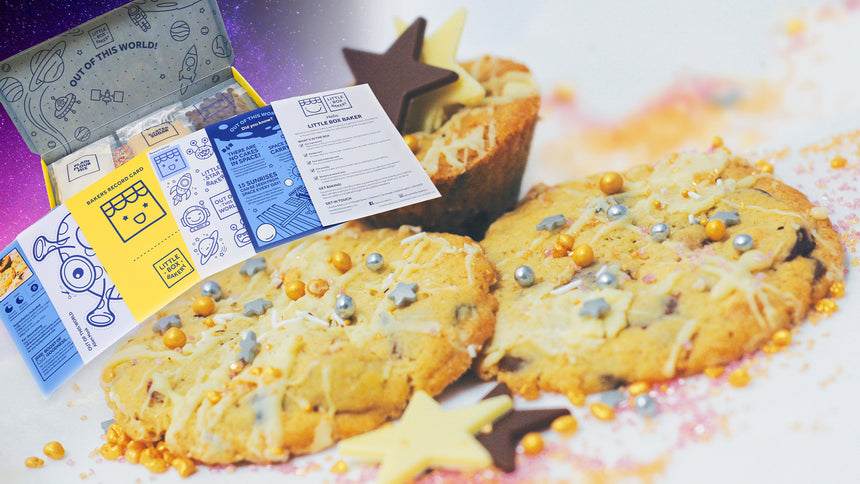 The Mór Card Little Box Bakery Space Rock Choc Chip Cookies