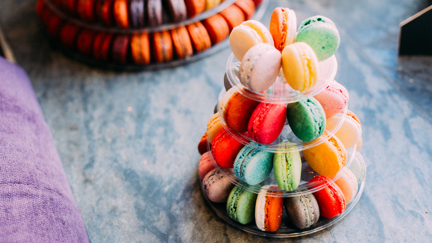 Macaron Towers by Mademoiselle Macaron
