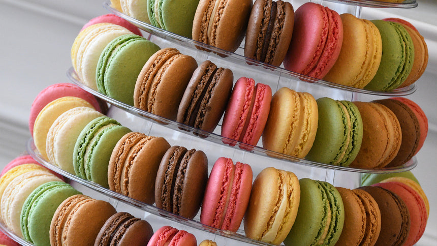 Macaron Towers by Mademoiselle Macaron