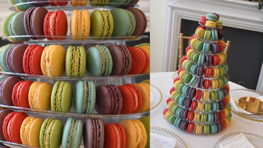 Macaron Towers by Mademoiselle Macaron