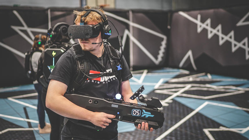 Arena Scale Free-Roam VR Experience by meetspaceVR