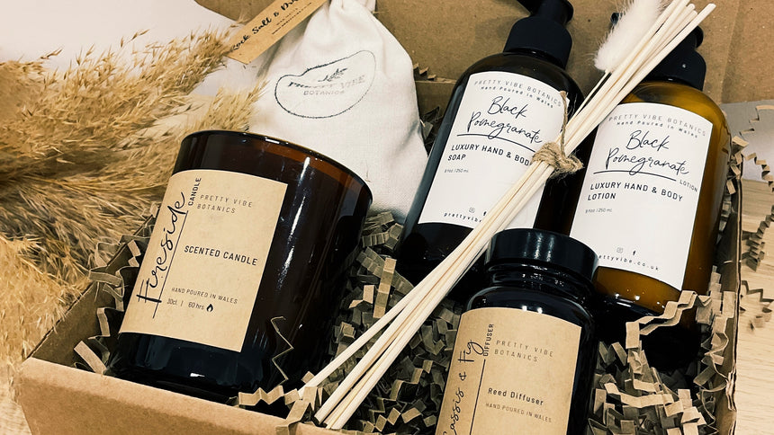 Botanical Fragrance Gift Sets by Pretty Vibe Botanics