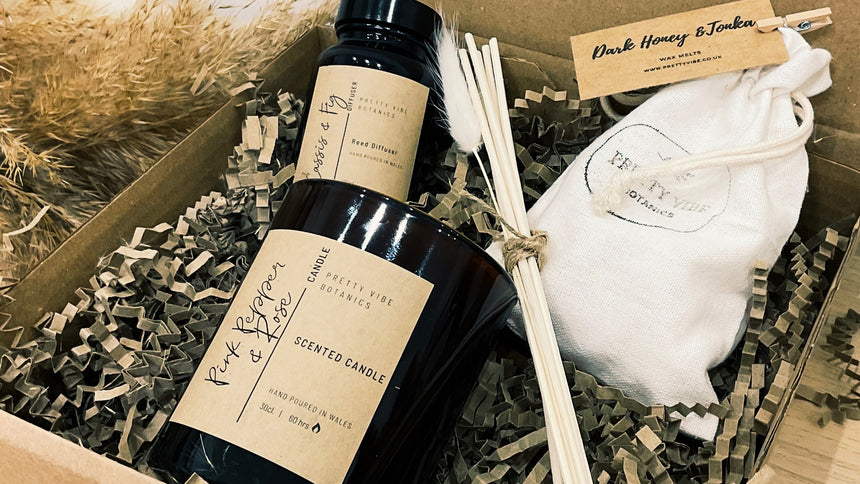 Botanical Fragrance Gift Sets by Pretty Vibe Botanics