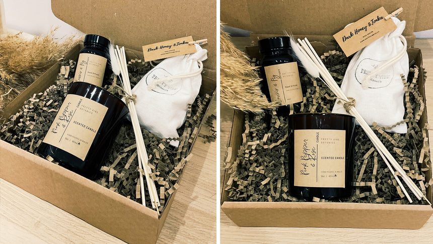 Botanical Fragrance Gift Sets by Pretty Vibe Botanics