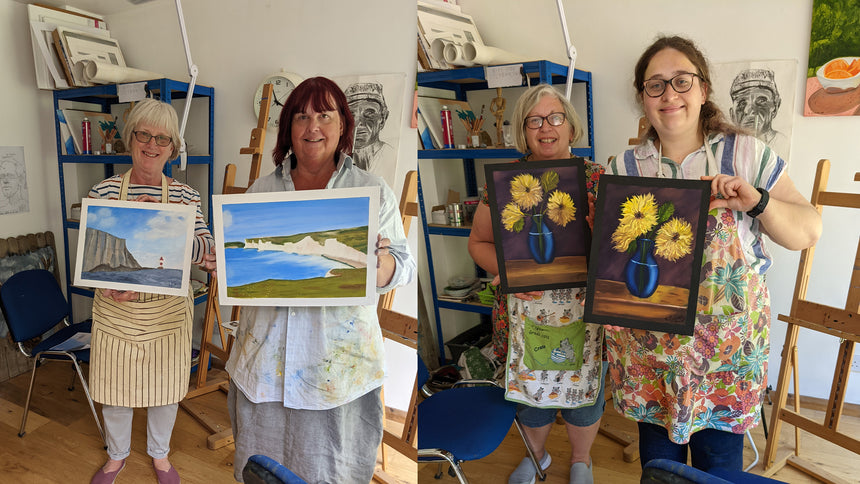 Painting Masterclasses by Sue O'Mara Art