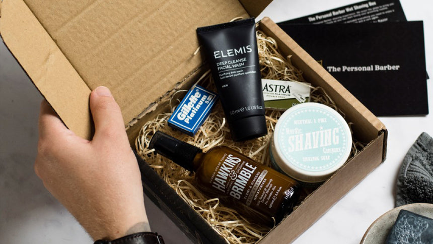 Shaving kit subscription