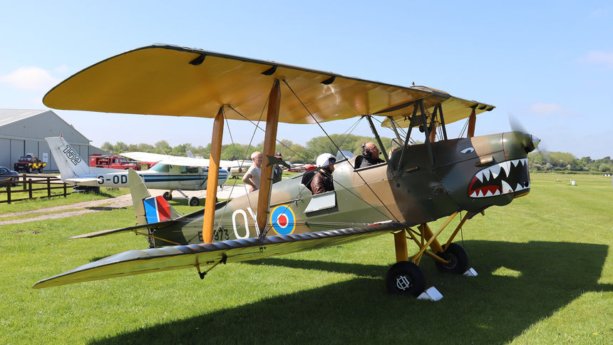 Vintage Tiger Moth Aeroplane Flight Experience by Vintage Flying