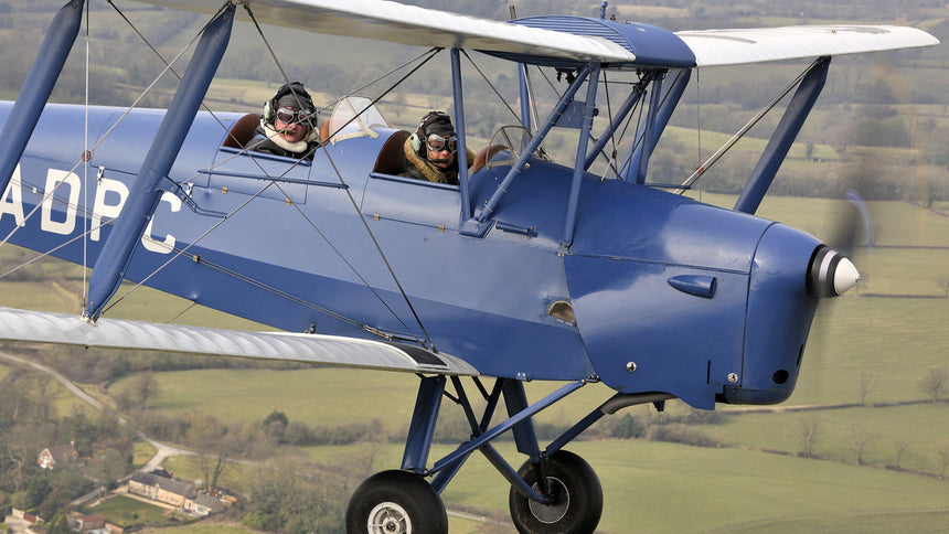 Vintage Tiger Moth Aeroplane Flight Experience by Vintage Flying