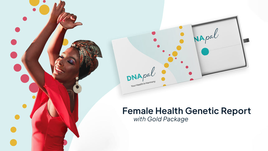 The Mór Card DNAPal DNA Set Female Health Genetic Report