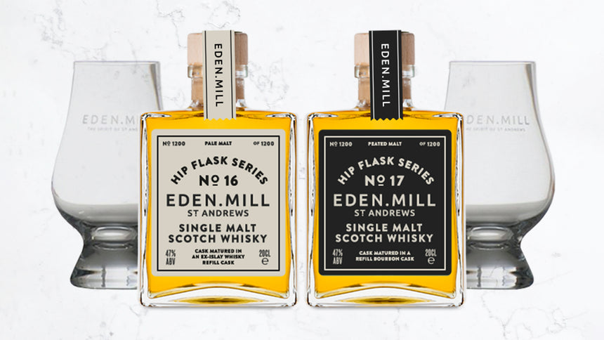 Whisky Glass & Flask Bundle by Eden Mill
