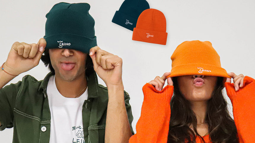 The Mór Card Leiho Sustainable Beanie Hats