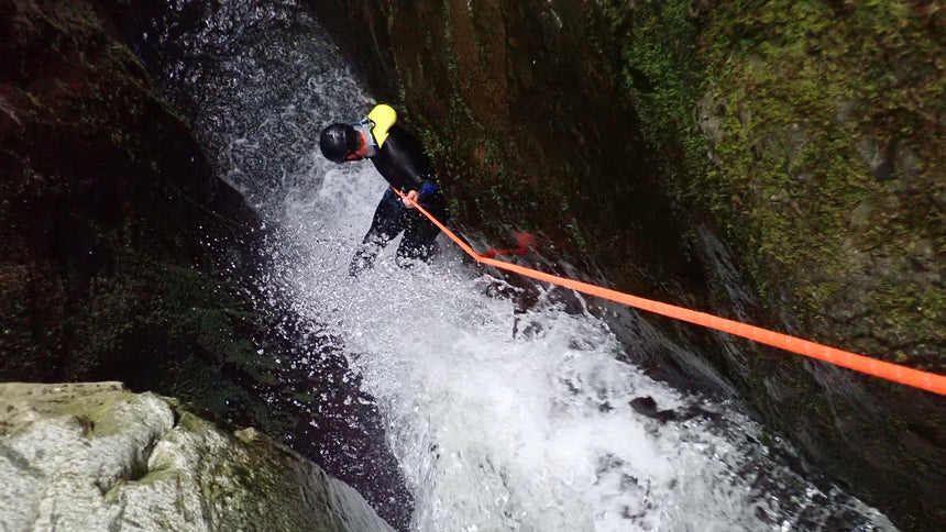 The Mór Card Scotland Canyon Private Canyoning Experience with Waterfall